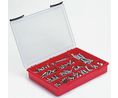 Innensechskant-Schrauben- und Bolzen-Set, 431-teilig, Edelstahl